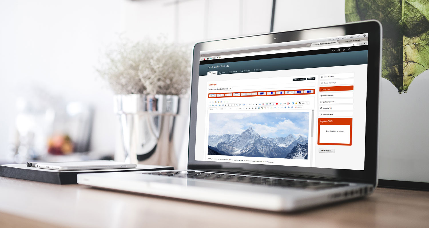 GetSimple CMS Can Create an Admin Account After Installation