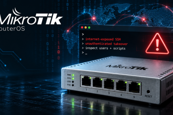 MikroTik RouterOS Has a New Attack Chain — Check Your Router