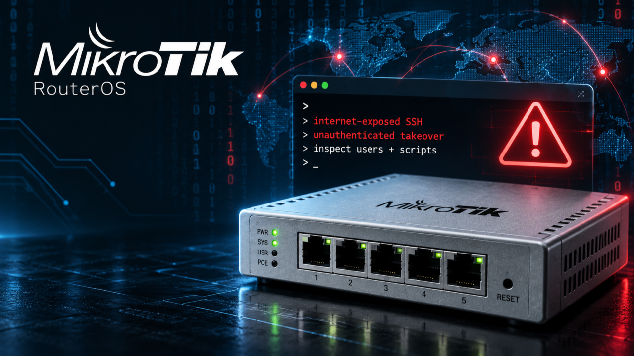 MikroTik RouterOS Has a New Attack Chain — Check Your Router